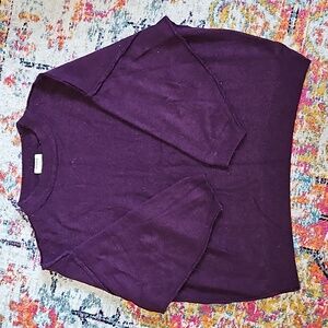 Purple sweater